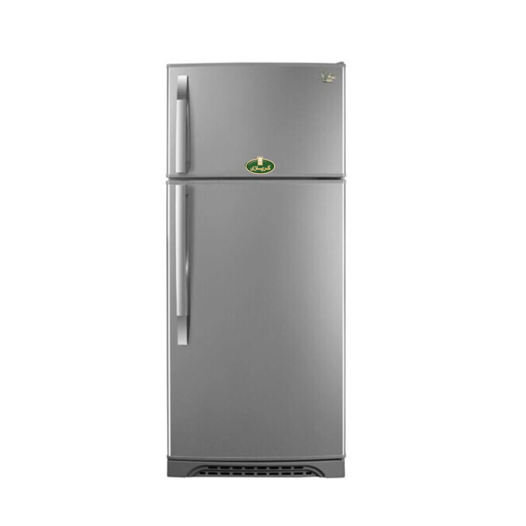 ثلاجة كريازى زمردة تربو450سيلفرE470NV/2