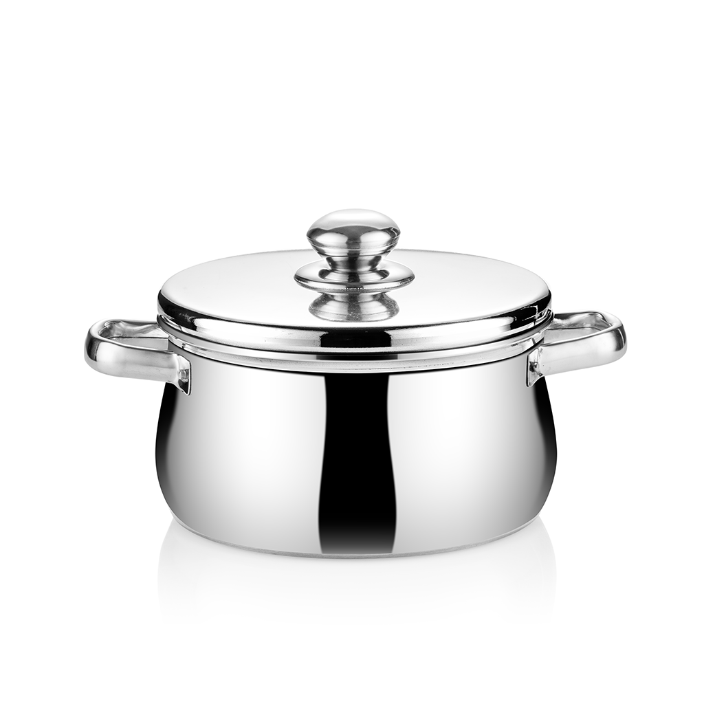 Power Plus Aluminum Pot Al-Zanouki, 30 cm - Silver