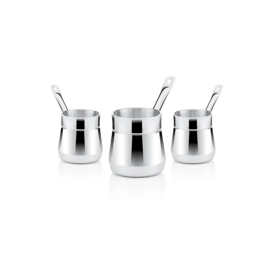Al-Zenouki High Tank Set - 3 pieces - Silver