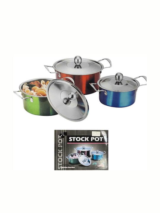Refrigerator pot set in various colors