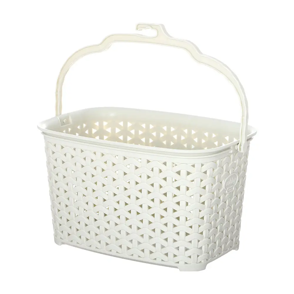 Rattan Clothespin Basket 0759