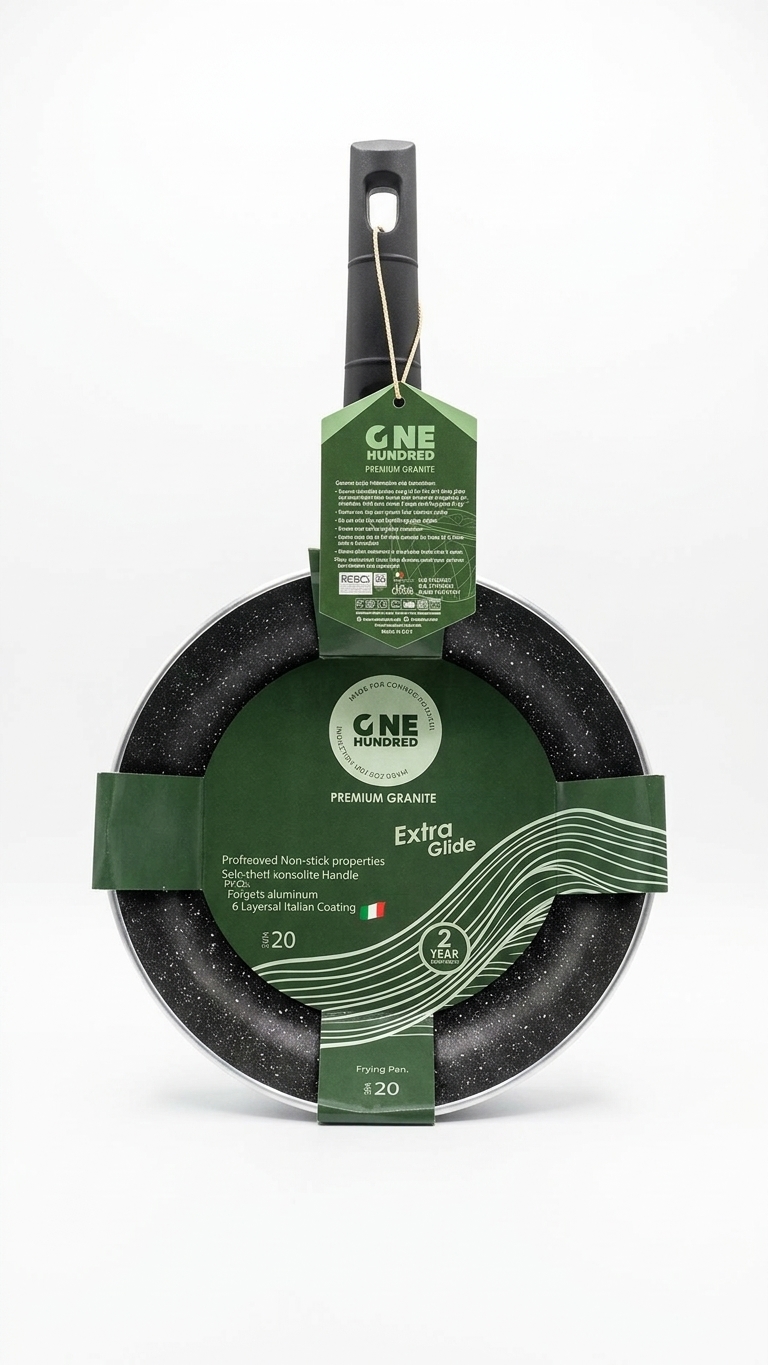 28-ounce black frying pan