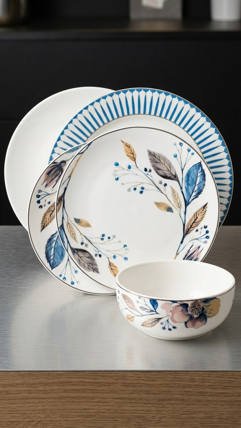 Dinner set 25Q decorations