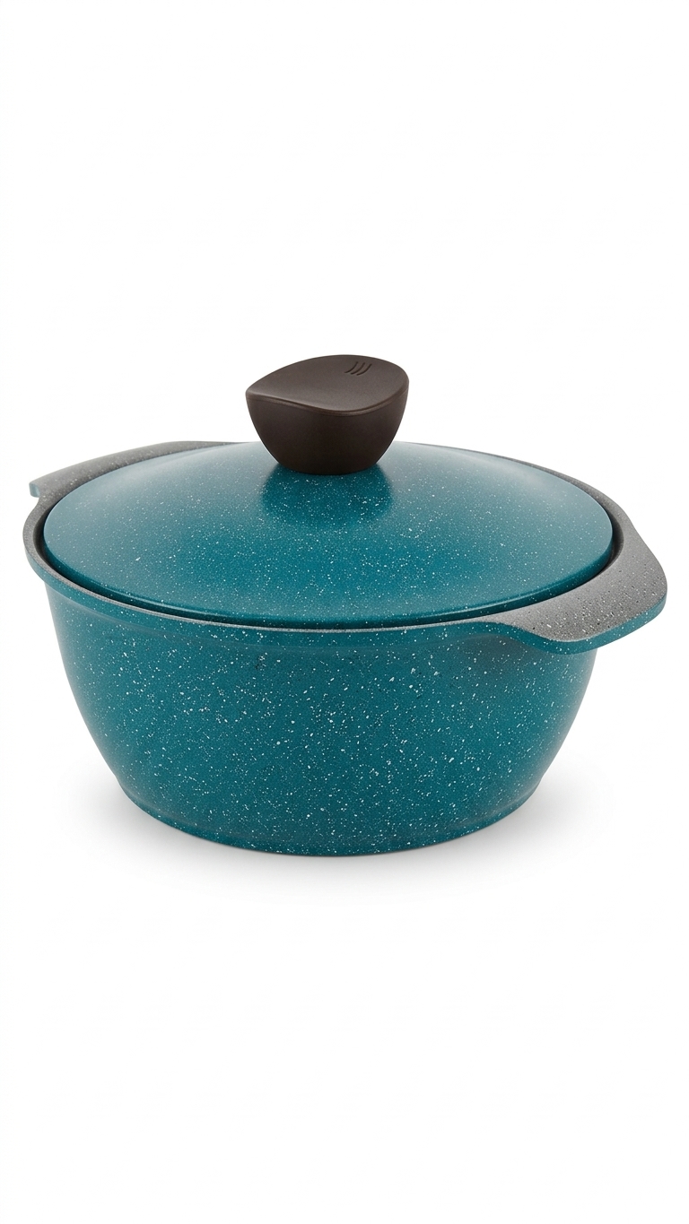 Master Pot M20 Granite Green Flower