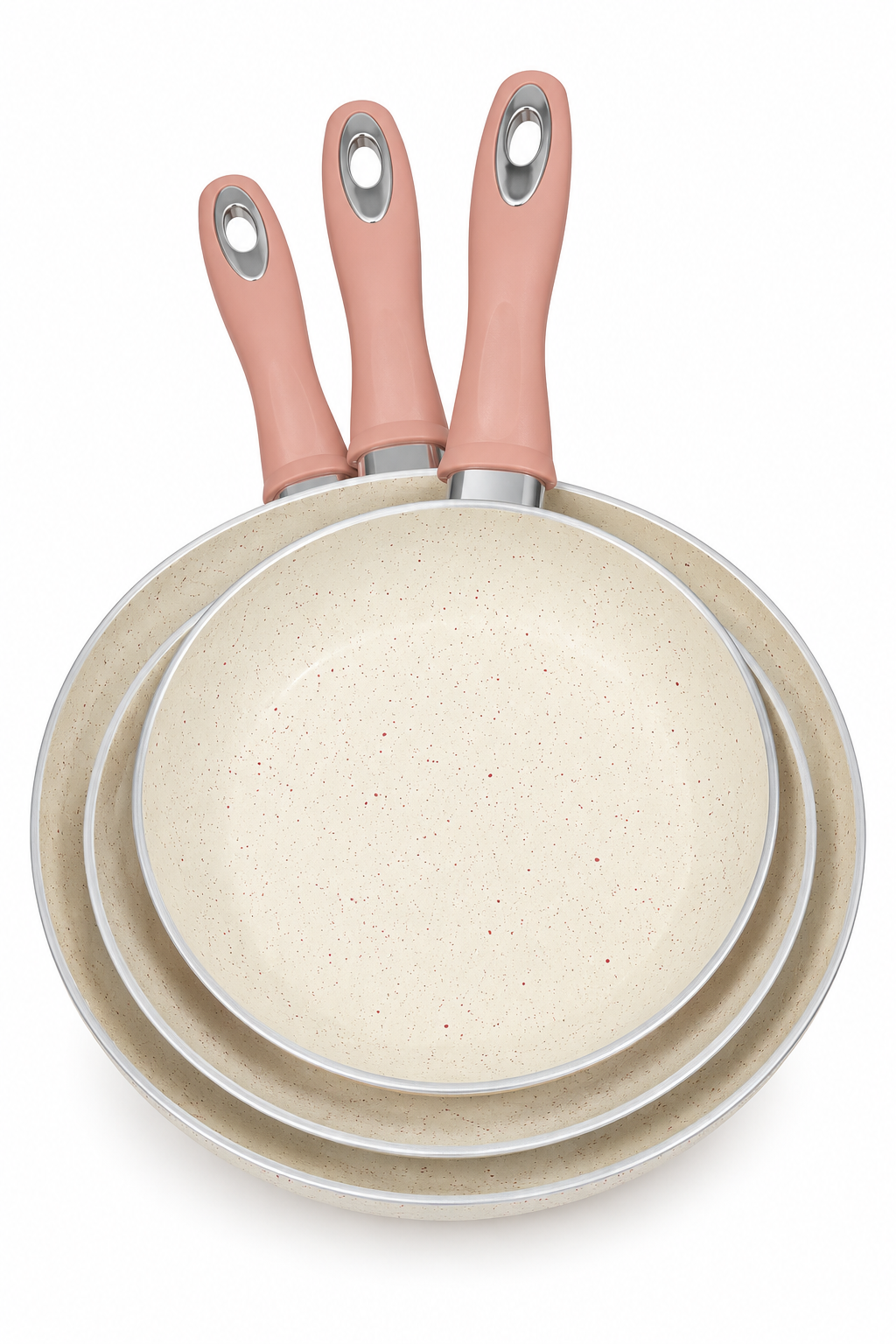 3-piece Granite Frying Pan Set 269