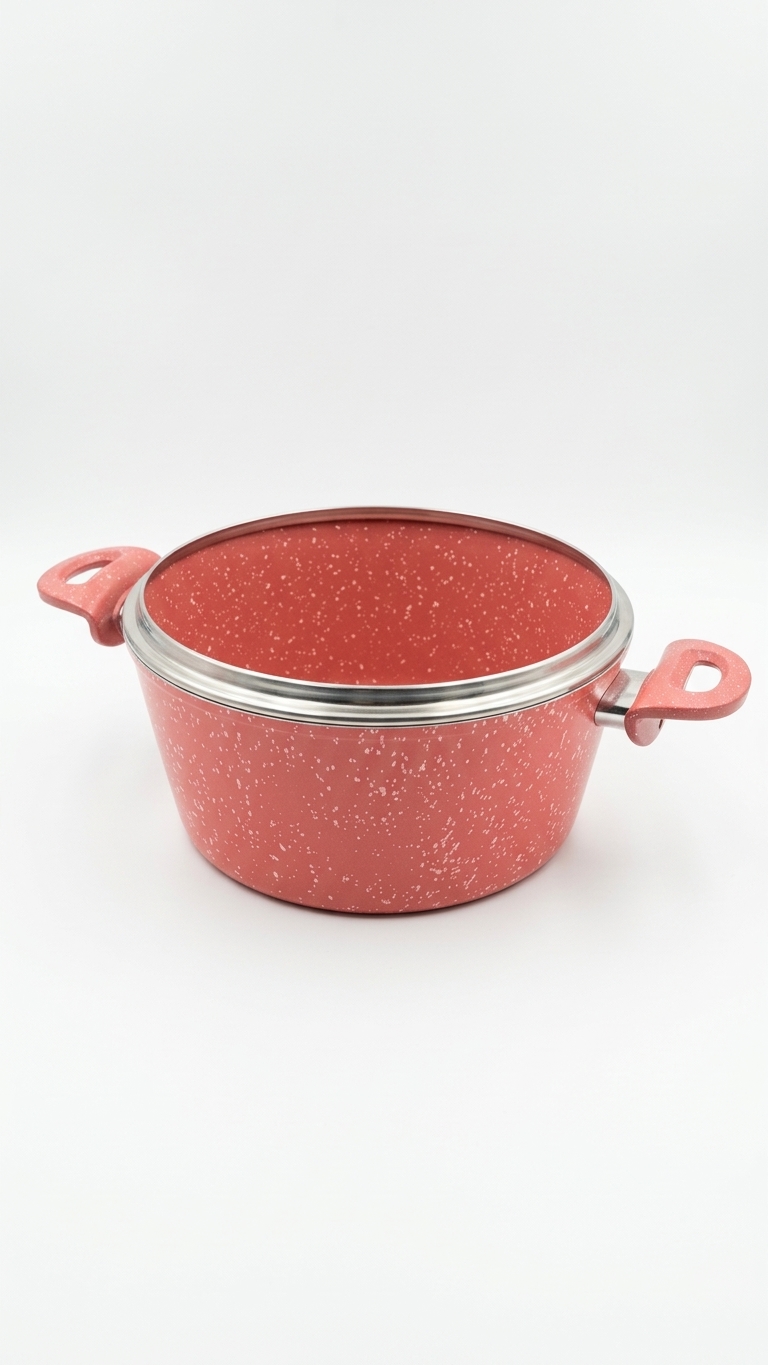 6-piece Granite Cookware Set 18-20-24