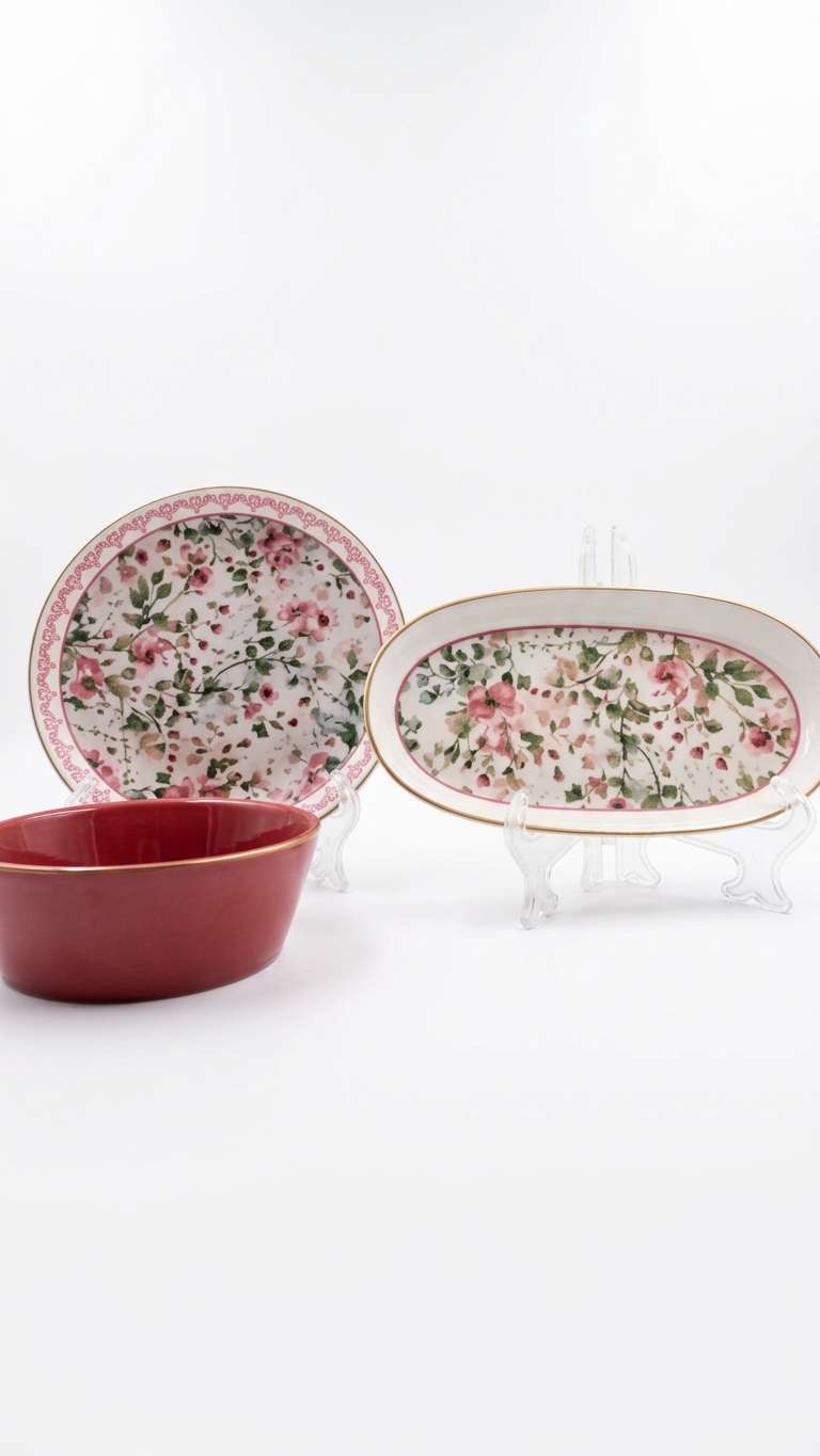 30-piece Turkish dinner set - NIGRA