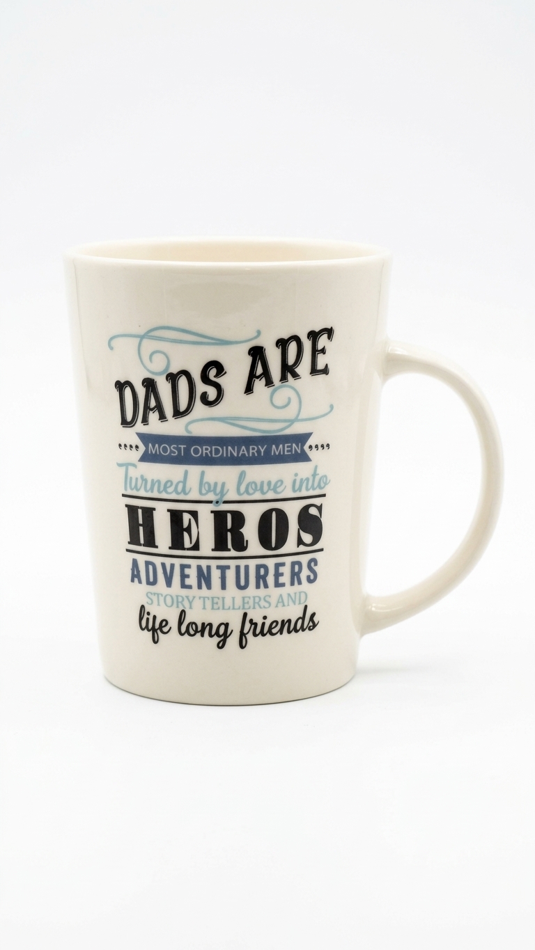 Long porcelain mug L-8093
