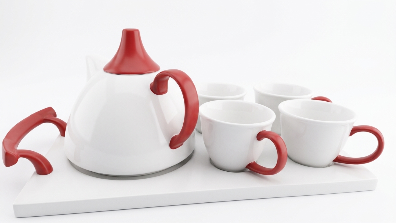 Porcelain Tea Set 41231