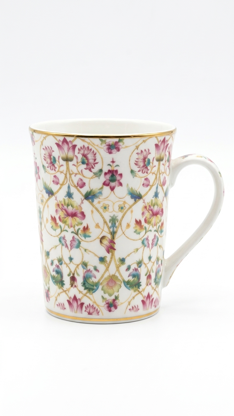 Long Porcelain Mug P002