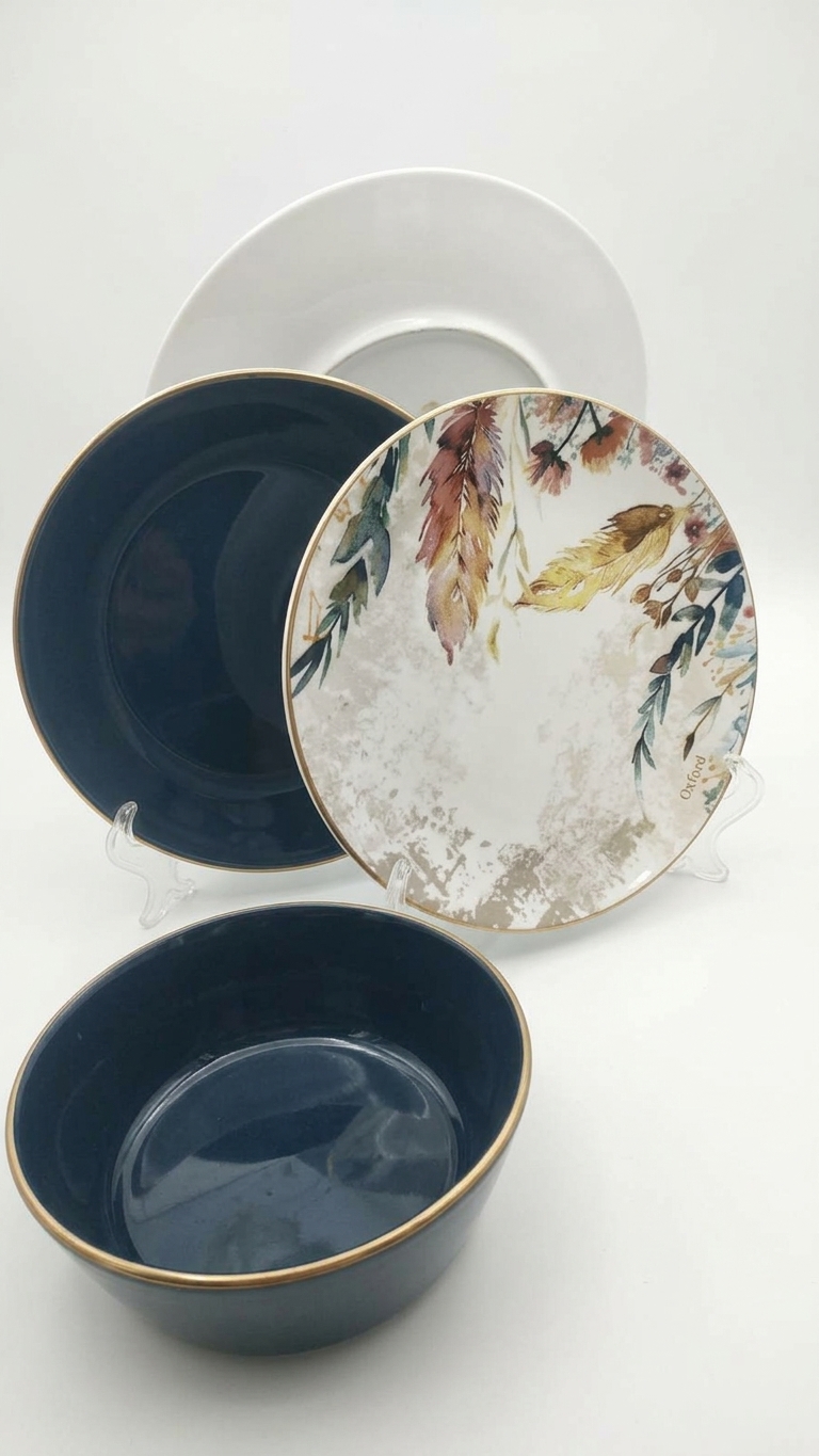 24-piece shiny Turkish dinner set - EPOCY