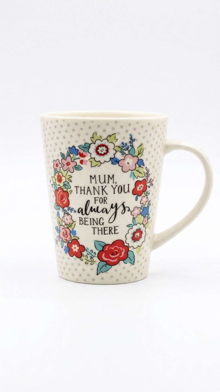 Long Porcelain Mug