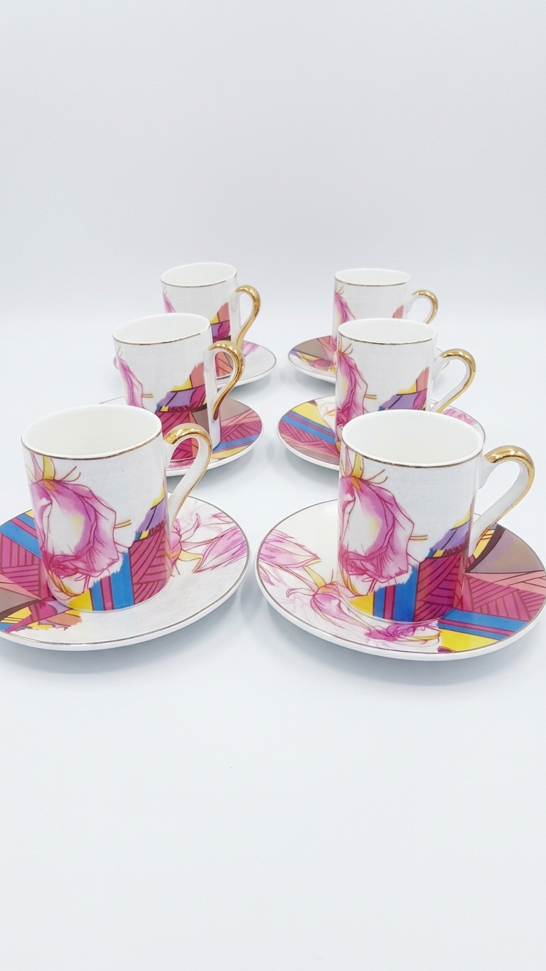 Matching coffee set