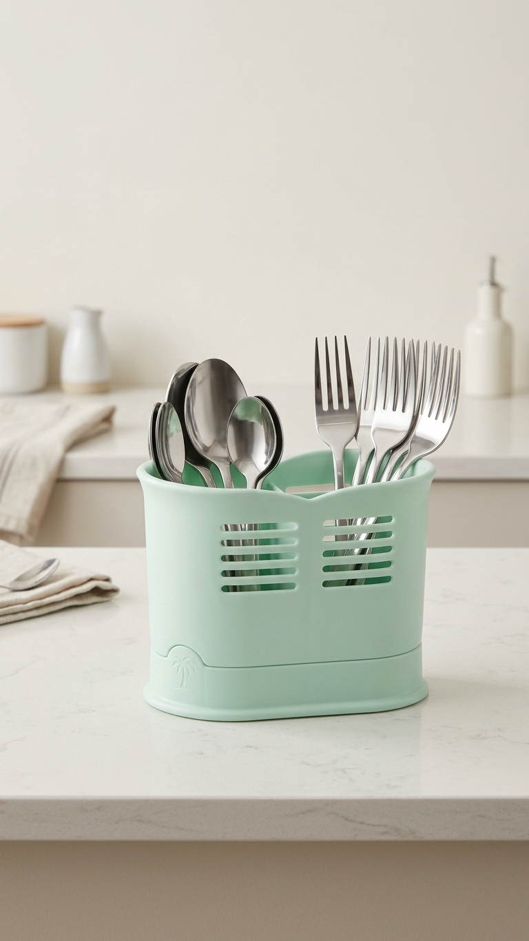 Cutlery Drainer (Spoons + Forks) 1641