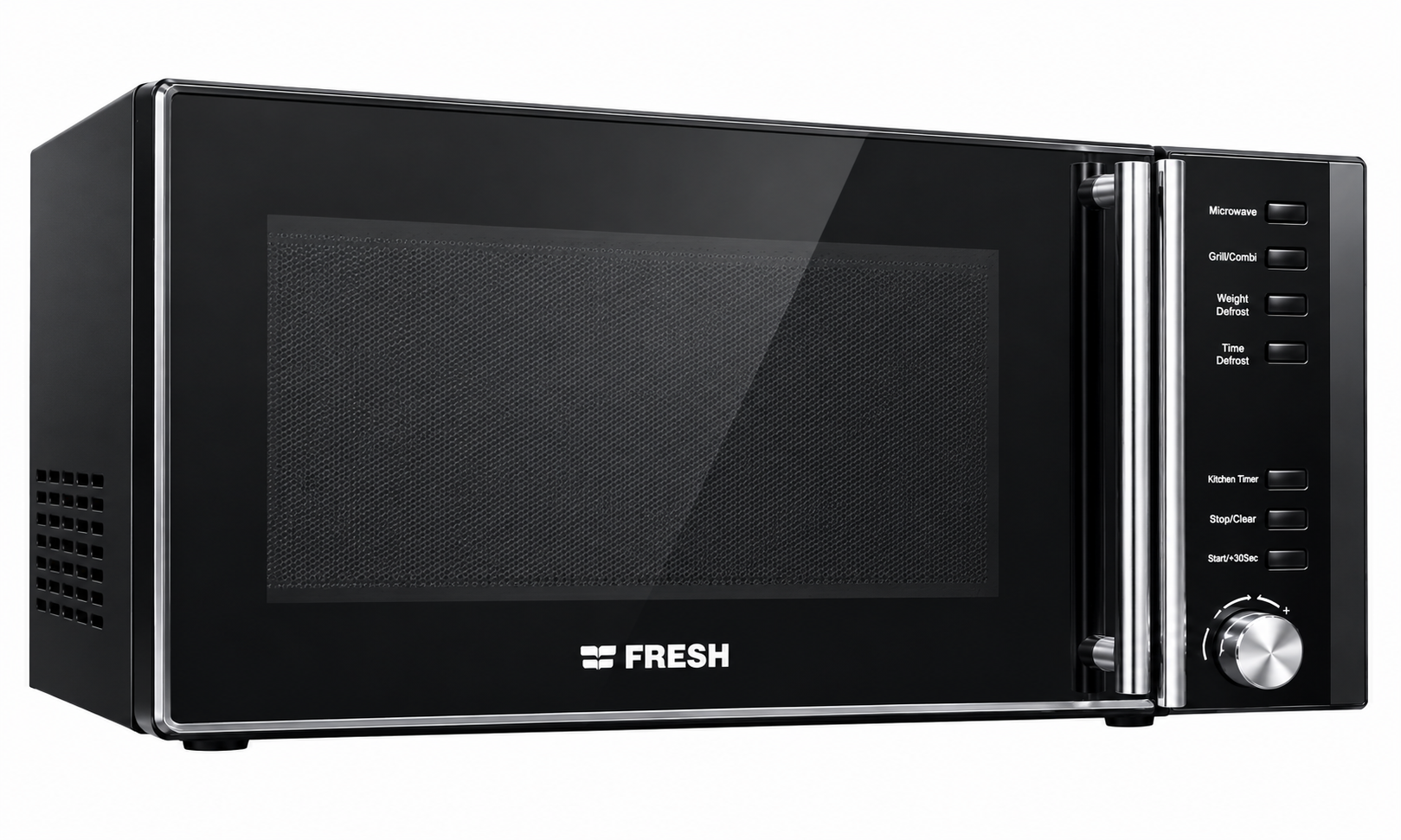Fresh 28L microwave with black grill