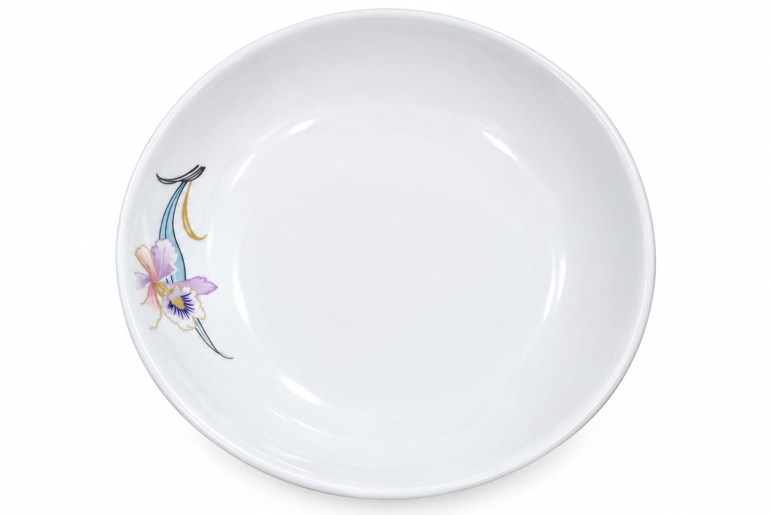 Al-Safa round white olive platter 15