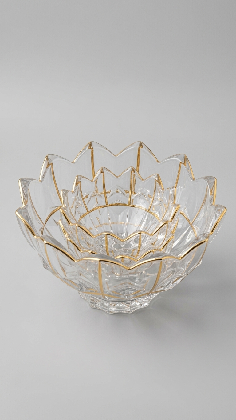 Maraj-Lina Crystal Compote Set