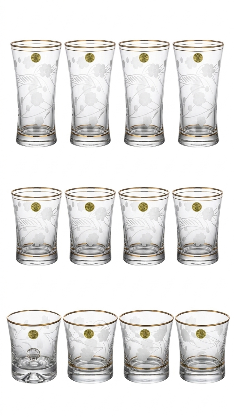 12-piece assorted carving and finishing set