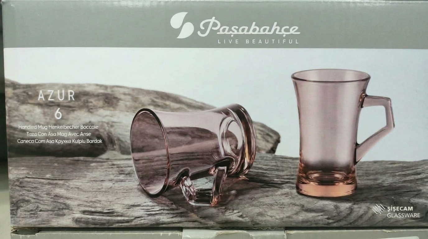 Pasha Bachi Azur Coffee 6pcs Pink 55513