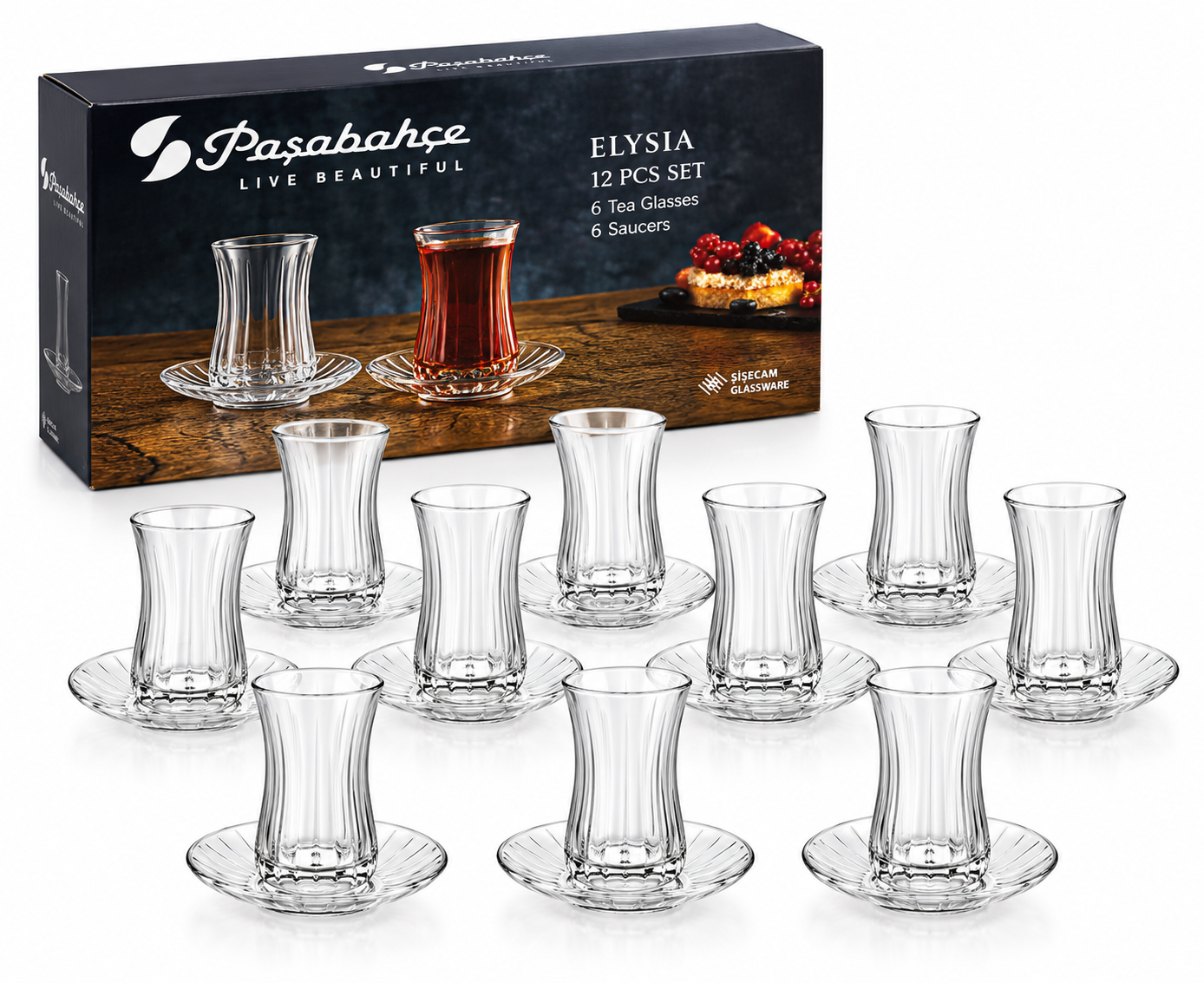 Set of 12, Elissa 950054
