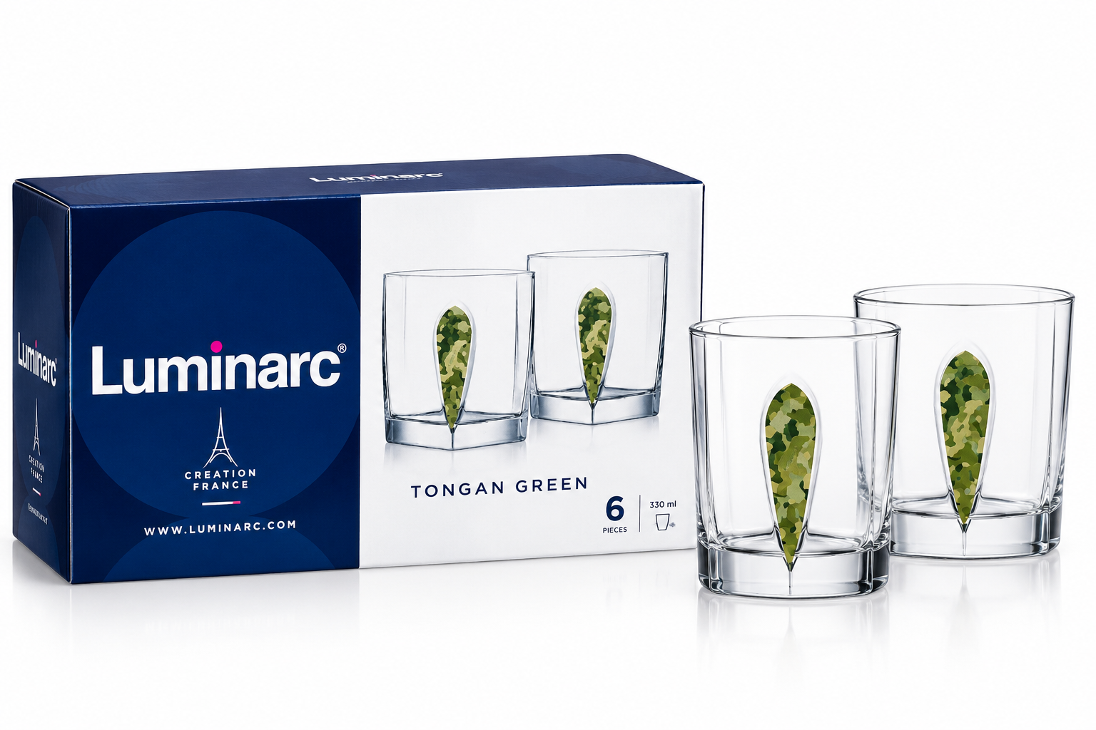 Flam Tujan Green Water Set