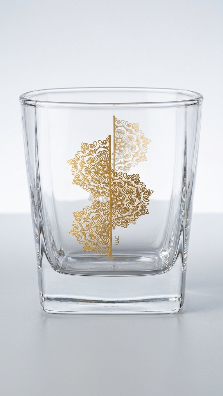 Sterling Mandala Gold Water Set